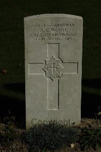 Croisilles British Cemetery - White, A G