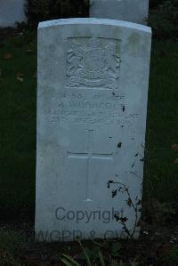 Croisilles British Cemetery - Woodcock, A