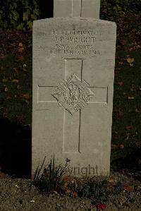 Croisilles British Cemetery - Wright, J P