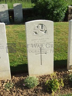 Y RAVINE CEMETERY, BEAUMONT-HAMEL - AYRE, EDWARD ALPHONSUS