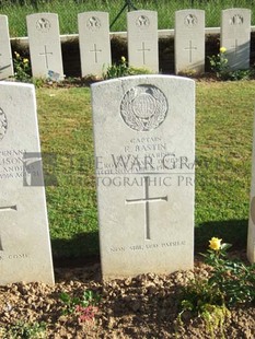 Y RAVINE CEMETERY, BEAUMONT-HAMEL - BASTIN, EDWARD