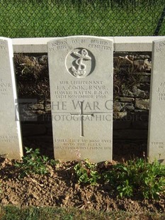 Y RAVINE CEMETERY, BEAUMONT-HAMEL - COOK, J A