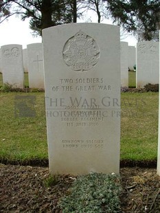 Y RAVINE CEMETERY, BEAUMONT-HAMEL - HAWORTH, F