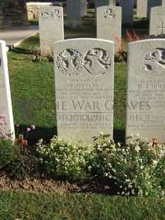 Y RAVINE CEMETERY, BEAUMONT-HAMEL - JEFFERS, SILAS