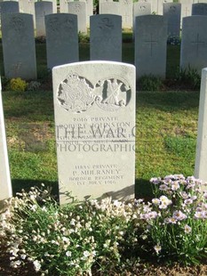 Y RAVINE CEMETERY, BEAUMONT-HAMEL - MULRANEY, P