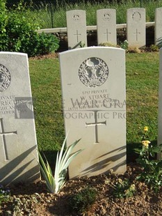 Y RAVINE CEMETERY, BEAUMONT-HAMEL - STUART, WILLIAM