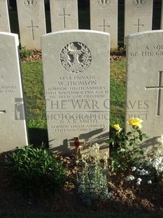 Y RAVINE CEMETERY, BEAUMONT-HAMEL - THOMSON, WILLIAM