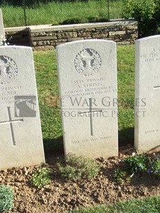 Y RAVINE CEMETERY, BEAUMONT-HAMEL - YOUNG, ALEXANDER