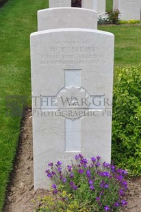 MONT HUON MILITARY CEMETERY, LE TREPORT - ATKINS, WALTER E.