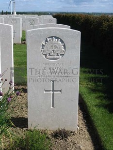 MONT HUON MILITARY CEMETERY, LE TREPORT - DYSON, SAMUEL