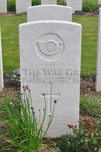 MONT HUON MILITARY CEMETERY, LE TREPORT - ECCLESTON, JAMES CYRIL