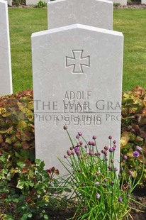 MONT HUON MILITARY CEMETERY, LE TREPORT - FEIDEL, ADOLF