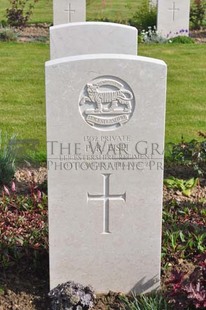 MONT HUON MILITARY CEMETERY, LE TREPORT - FISH, PERCY RADFORD