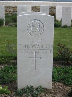 MONT HUON MILITARY CEMETERY, LE TREPORT - FLYNN, C