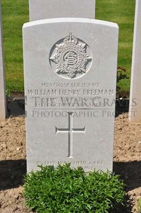 MONT HUON MILITARY CEMETERY, LE TREPORT - FREEMAN, WILLIAM HENRY