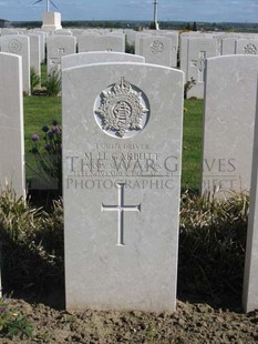 MONT HUON MILITARY CEMETERY, LE TREPORT - GARBUTT, MATTHEW HENRY