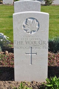 MONT HUON MILITARY CEMETERY, LE TREPORT - GOODEN, HENRY HERBERT