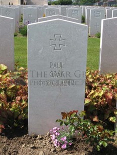 MONT HUON MILITARY CEMETERY, LE TREPORT - GRAF, PAUL