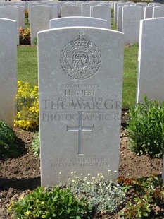 MONT HUON MILITARY CEMETERY, LE TREPORT - GUKENBIEHL, ALBERT CONRAD