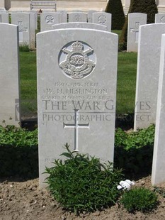 MONT HUON MILITARY CEMETERY, LE TREPORT - HESLINGTON, WALTER HENRY