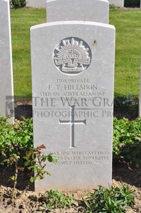 MONT HUON MILITARY CEMETERY, LE TREPORT - HILLSDON, FREDERICK THOMAS