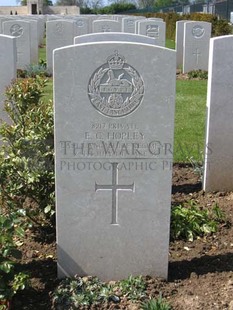 MONT HUON MILITARY CEMETERY, LE TREPORT - HOPLEY, ERNEST CHARLES