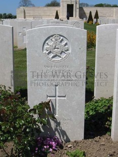 MONT HUON MILITARY CEMETERY, LE TREPORT - HUDSON, J G