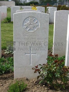 MONT HUON MILITARY CEMETERY, LE TREPORT - JACKSON, DOUGLAS GWYRME