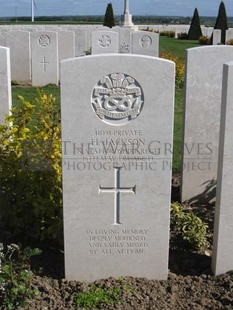 MONT HUON MILITARY CEMETERY, LE TREPORT - JACKSON, HARRY