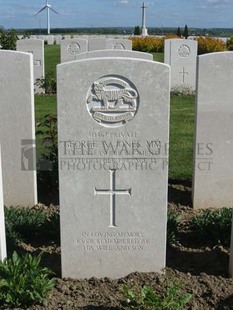 MONT HUON MILITARY CEMETERY, LE TREPORT - JONES, GEORGE ARCHIBALD