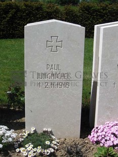 MONT HUON MILITARY CEMETERY, LE TREPORT - JUNGMICHEL, PAUL