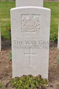 MONT HUON MILITARY CEMETERY, LE TREPORT - KITCHEN, WILLIAM