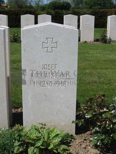 MONT HUON MILITARY CEMETERY, LE TREPORT - KOLLATSCHNY, JOSEF