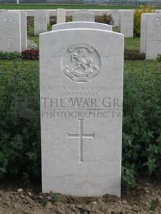 MONT HUON MILITARY CEMETERY, LE TREPORT - LUKYN, CLARENCE MITCHELL