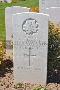 MONT HUON MILITARY CEMETERY, LE TREPORT - MARSHALL, ALBERT FREDERICK