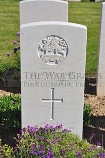 MONT HUON MILITARY CEMETERY, LE TREPORT - MARTIN, WALTER