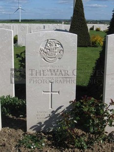 MONT HUON MILITARY CEMETERY, LE TREPORT - MIDGLEY, JOSEPH EDWARD