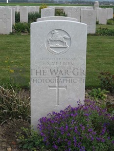 MONT HUON MILITARY CEMETERY, LE TREPORT - MILLIKEN, FRANK STEVENS