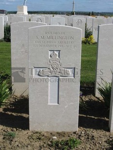 MONT HUON MILITARY CEMETERY, LE TREPORT - MILLINGTON, SAMUEL MARK