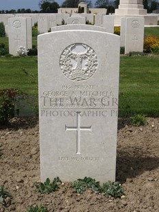 MONT HUON MILITARY CEMETERY, LE TREPORT - MITCHELL, GEORGE ALEXANDER