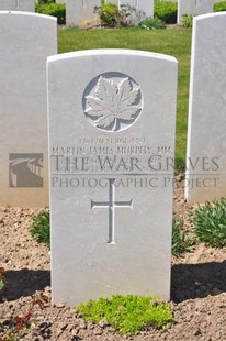 MONT HUON MILITARY CEMETERY, LE TREPORT - MURPHY, MARTIN JAMES