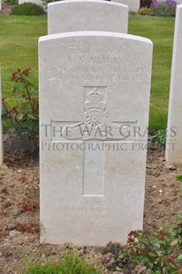 MONT HUON MILITARY CEMETERY, LE TREPORT - NEWBY, JOHN ARTHUR