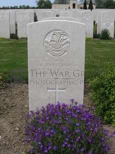 MONT HUON MILITARY CEMETERY, LE TREPORT - PATTERSON, GEORGE