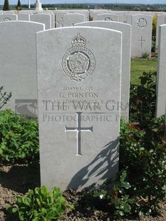 MONT HUON MILITARY CEMETERY, LE TREPORT - POINTON, GEORGE