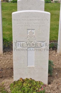 MONT HUON MILITARY CEMETERY, LE TREPORT - POTTER, WILLIAM GORDON