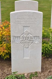 MONT HUON MILITARY CEMETERY, LE TREPORT - PURVIS, JOSEPH