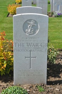 MONT HUON MILITARY CEMETERY, LE TREPORT - RANSLEY, HARRY