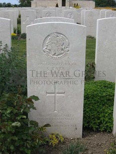 MONT HUON MILITARY CEMETERY, LE TREPORT - RATA, SAMUEL