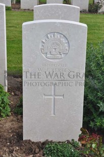 MONT HUON MILITARY CEMETERY, LE TREPORT - RERDEN, WILLIAM JOHN