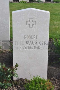 MONT HUON MILITARY CEMETERY, LE TREPORT - RETTIG, ROBERT